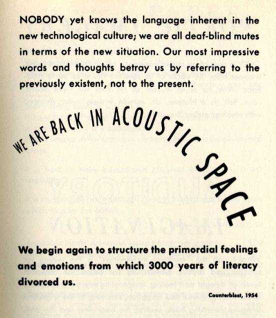 Acoustic-space-explorations